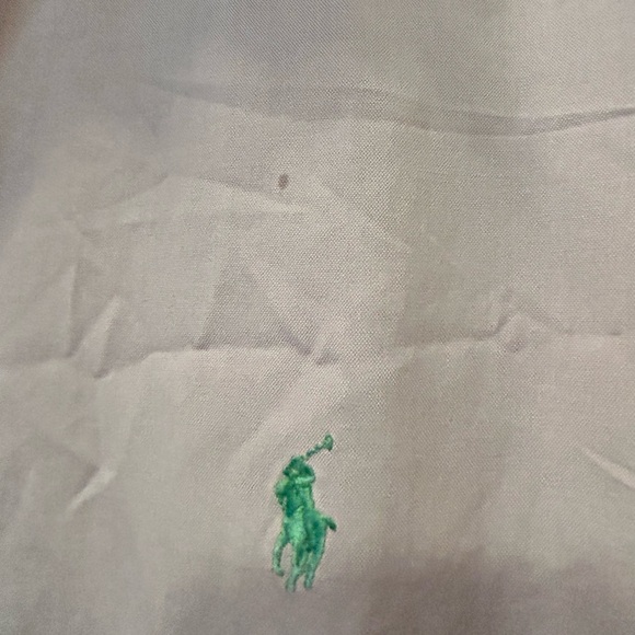 Ralph Lauren dress shirt, Lavender, Yarmouth style, size 17.5 - Picture 4 of 5